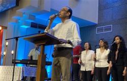 الكنيسة الإنجيلية بمصر الجديدة تحتفل بالجمعة العظيمة