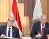 رئيس النيابة الإدارية يوقع بروتوكول تعاون مع جامعة المنصورة