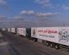 القاهرة الإخبارية: 203 شاحنات مساعدات تعبر إلى قطاع غزة