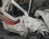 إصابة 16 شخصا  في حادث تصادم ميكروباص بسيارة ربع نقل بقنا